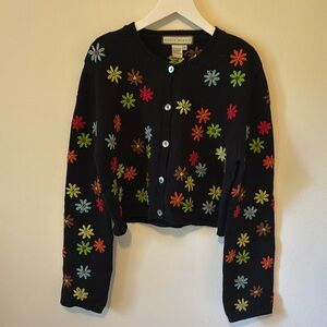 Embroidered cardigan